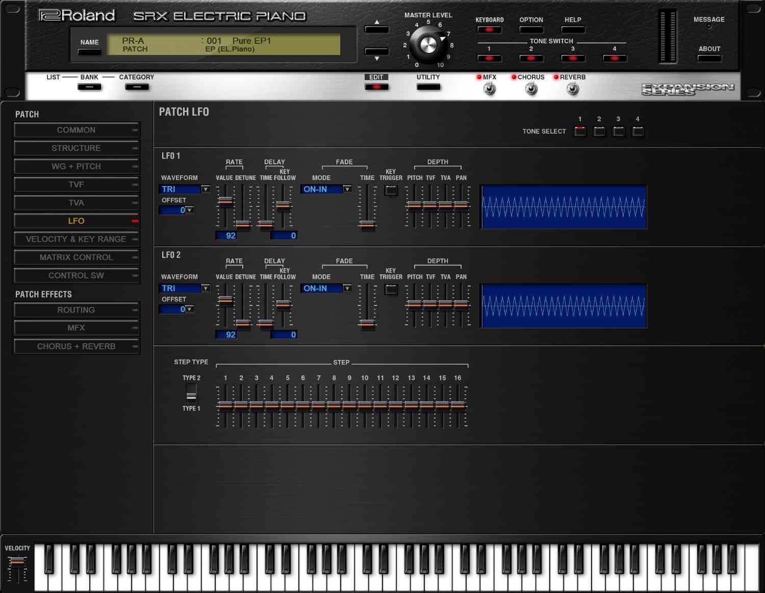 SRX ELECTRIC PIANO 製品画像