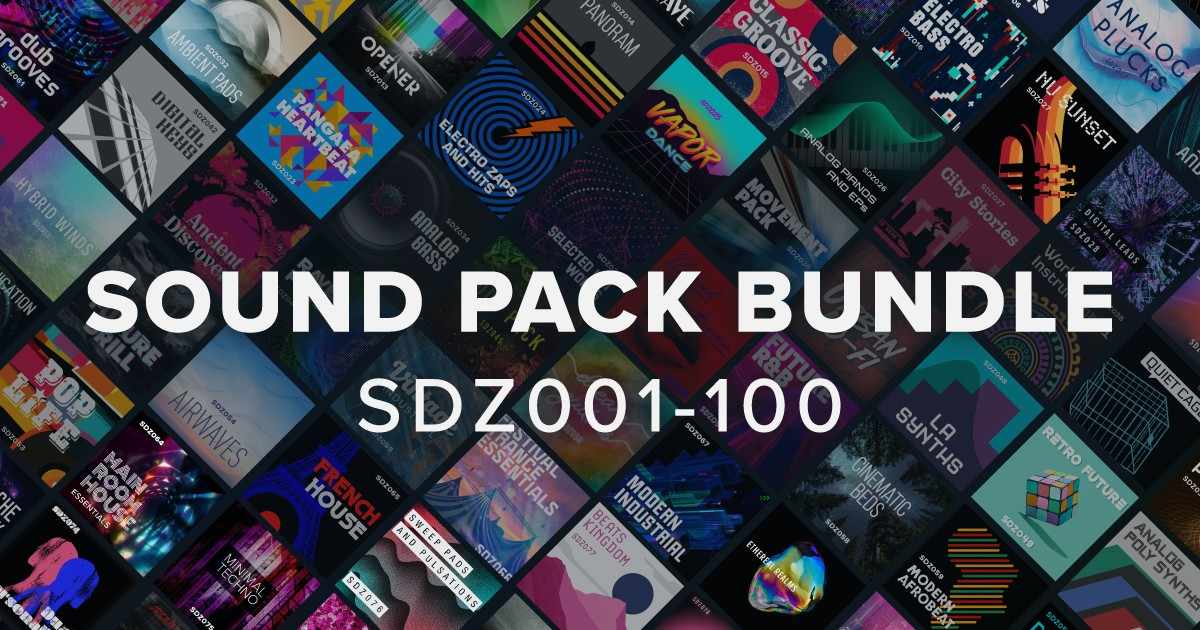 Sound Pack Bundle SDZ001-100 製品画像