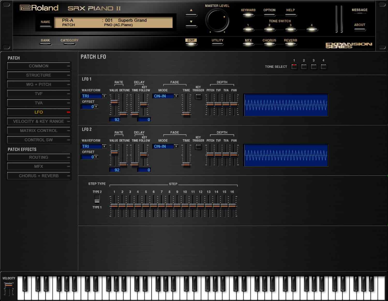 SRX PIANO II 製品画像