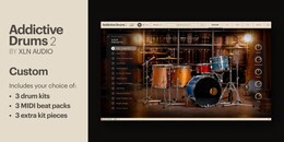 Addictive Drums 2: Custom Collection 製品画像