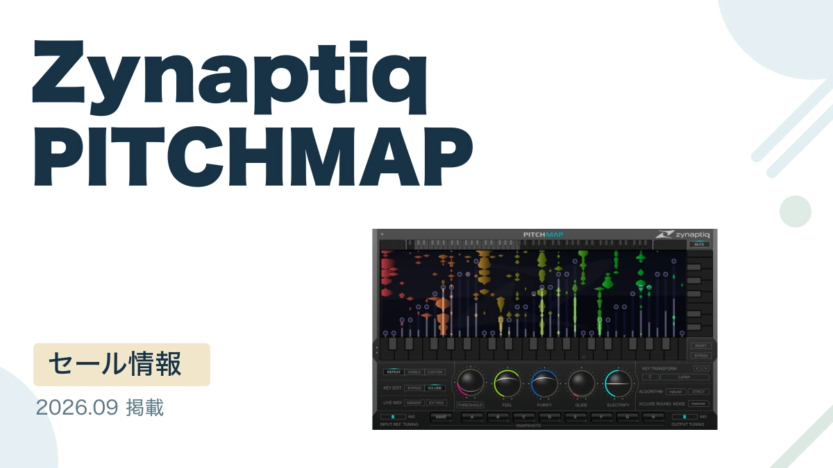 Zynaptiq PITCHMAP
