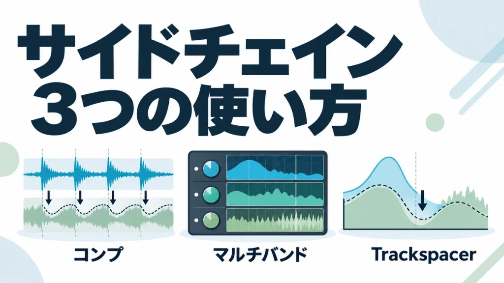 サイドチェイン 3つの使い方