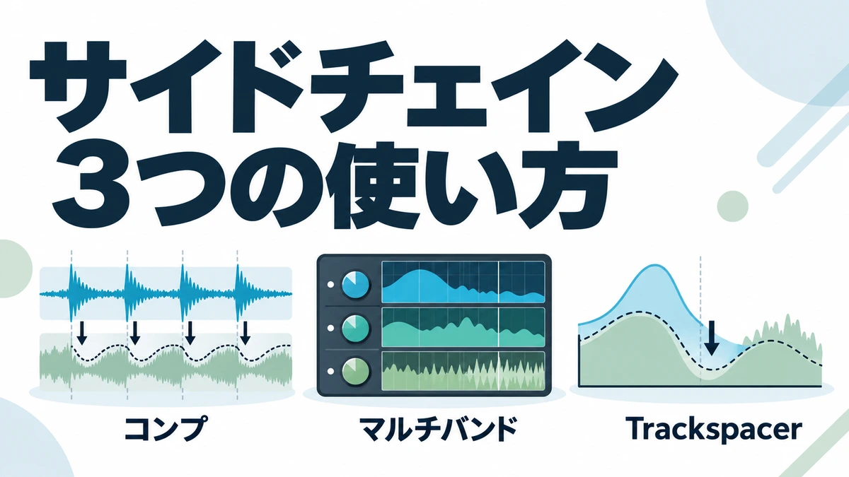 サイドチェイン 3つの使い方