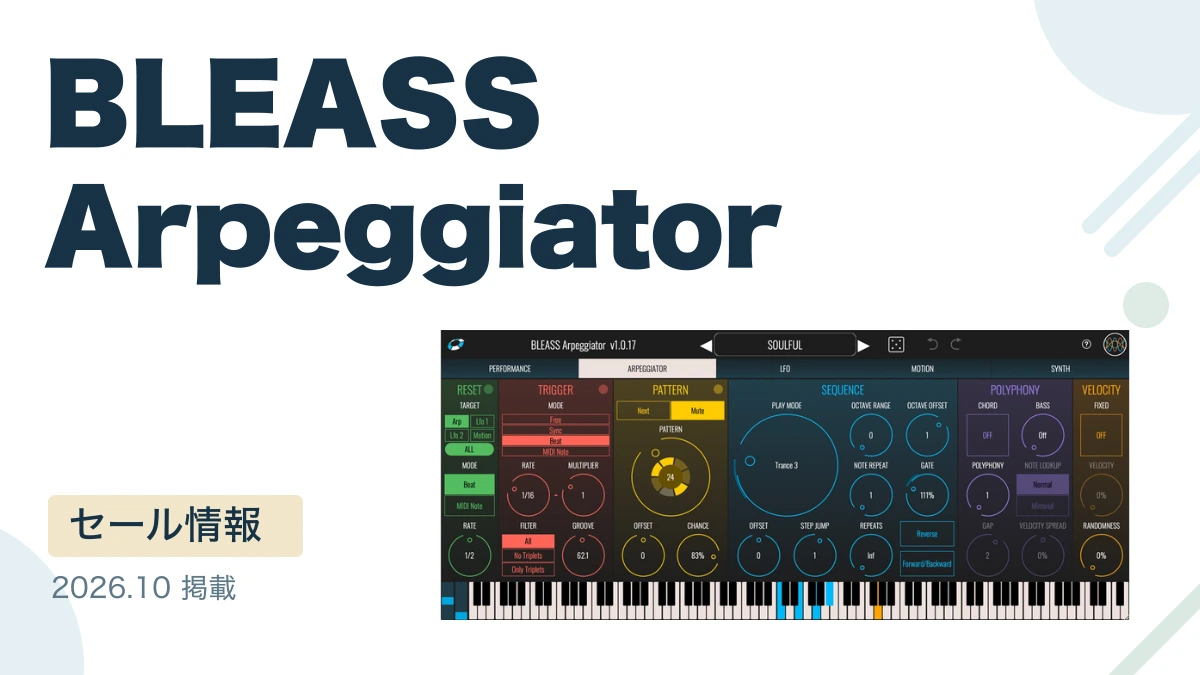 BLEASS Arpeggiator